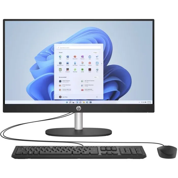 Комп'ютер HP 24-cr0003ua AiO / Ryzen5 7520U, 16, 512, WiFi, Cam, KBD (9C9C3EA) - Image 1