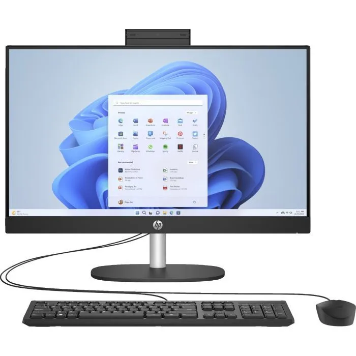 Комп'ютер HP 24-cr0012ua AiO / Ryzen3 7320U, 8, 512, Cam (D3SB1EA) - Image 1