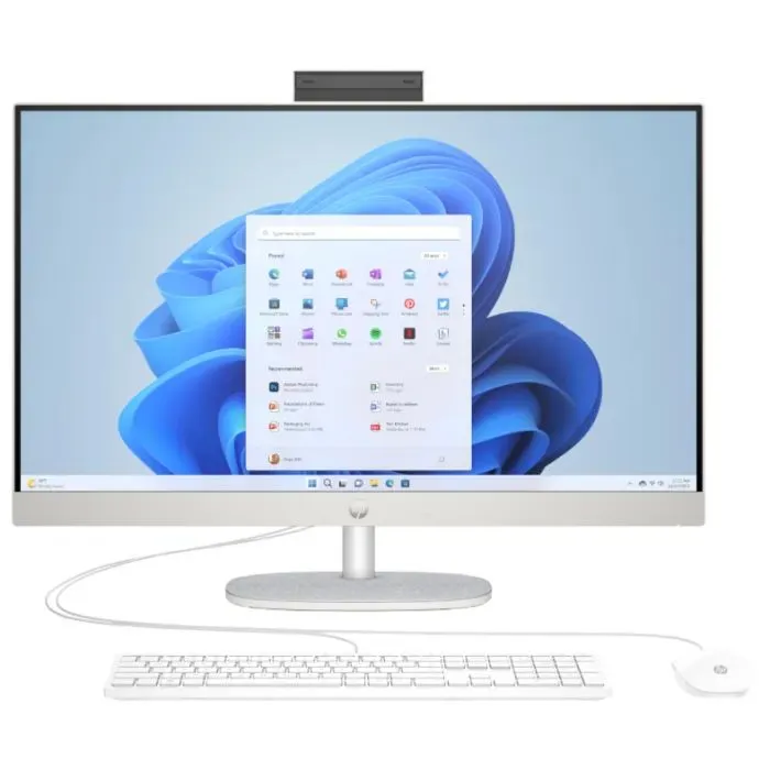 Комп'ютер HP 27-cr0034ua AiO / Ryzen5 7520U, 16, 1TB, Cam, кл+м (D3SB3EA)