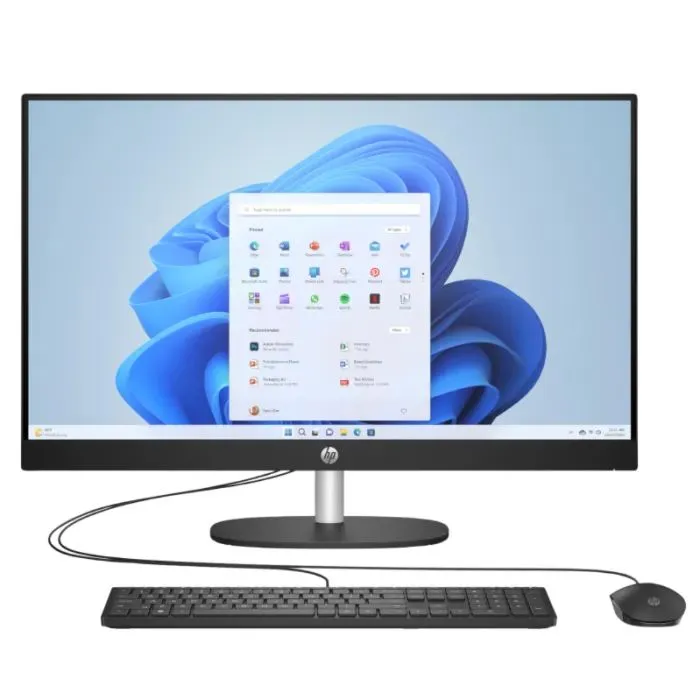 Комп'ютер HP 27-cr0036ua AiO / Ryzen5 7520U, 16, 1TB, Cam, кл+м (D3SB4EA)