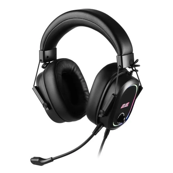 Навушники 2E Gaming HG320 V2 7.1 Black (2E-HG320V2BK-7.1) - Image 1