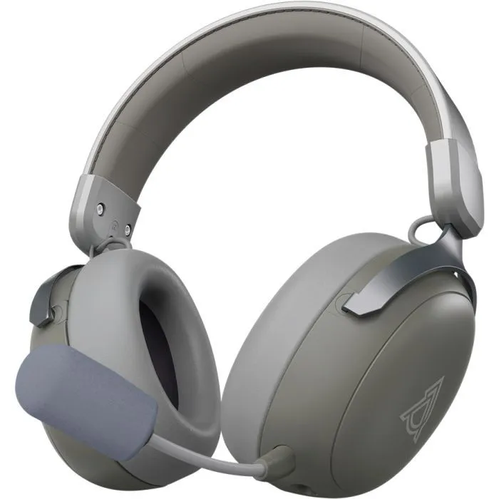 Навушники Ajazz AHM08 MAX 3-Mode Grey (AHM08-MAX-GW) - Image 1