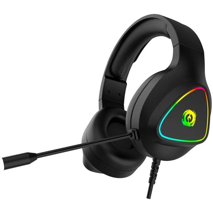 Навушники Canyon GH-6 Shadder Gaming 3.5 мм RGB Black (CND-SGHS6B) - Image 1