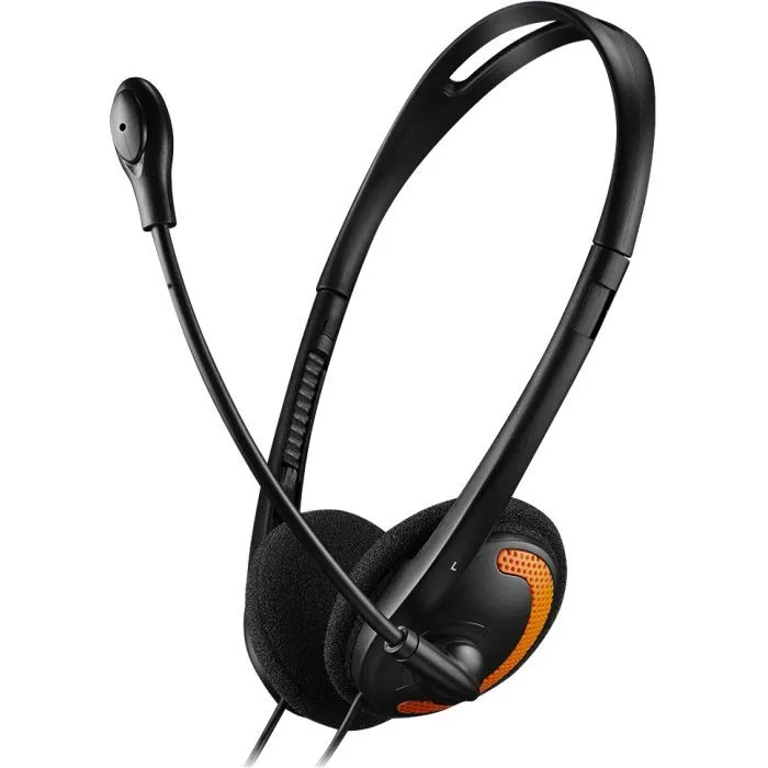 Навушники Canyon HS-01 Black-Orange (CNS-CHS01BO) - Image 1