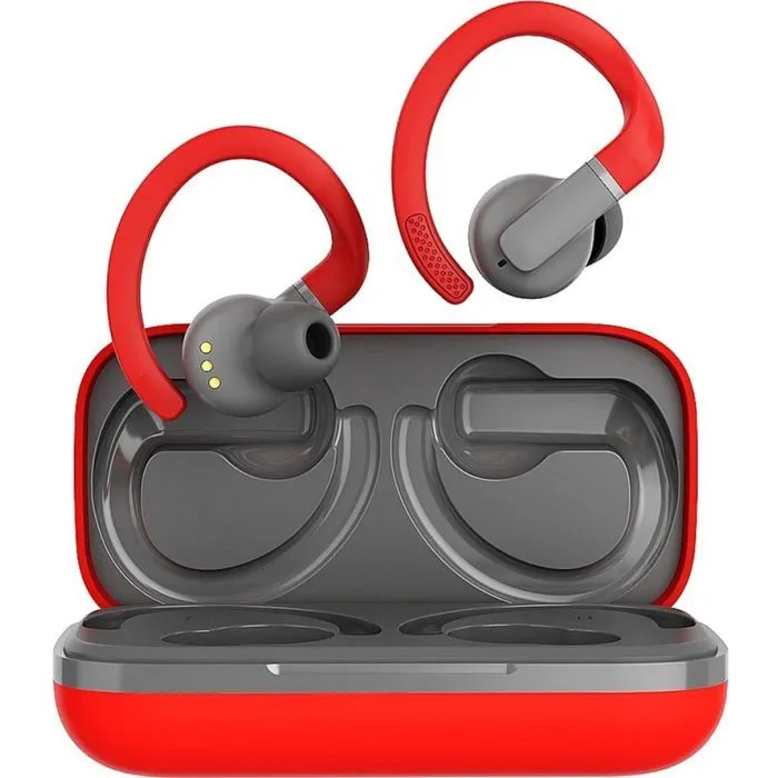 Навушники Canyon OnRun 11 Sport TWS Red/Grey (CNS-TWS11R) - Image 1