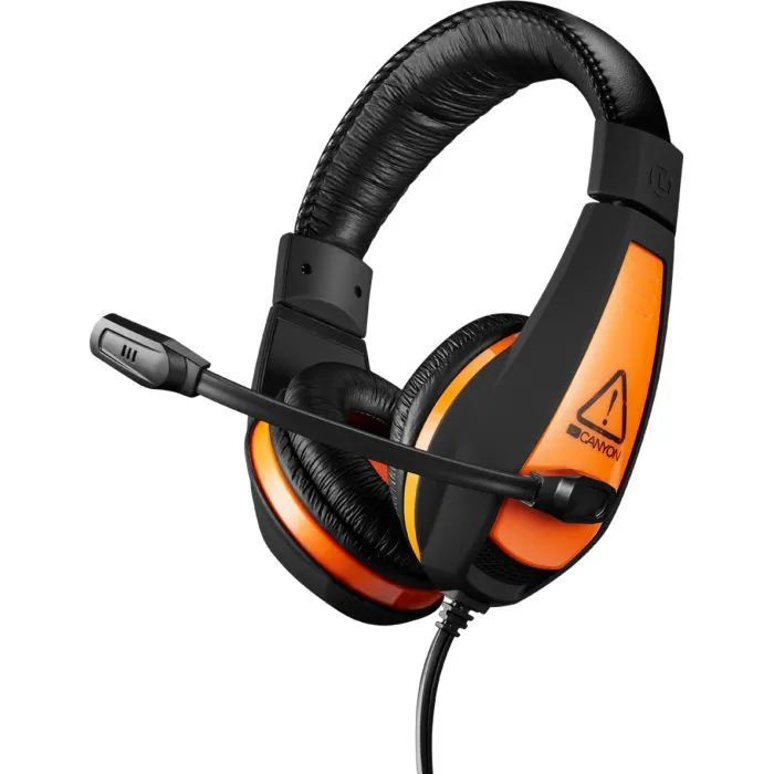 Навушники Canyon Star Raider GH-1A Black-Orange (CND-SGHS1A) - Image 1