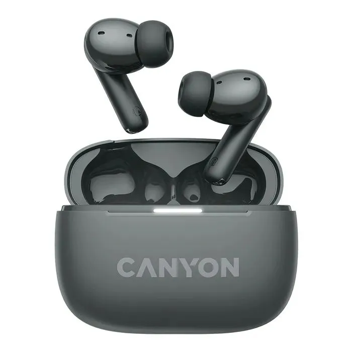 Навушники Canyon TWS-10 OnGo ANC ENC Graphite (CNS-TWS10B) - Image 1