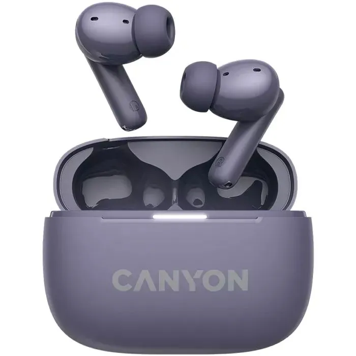 Навушники Canyon TWS-10 OnGo ANC ENC Purple (CNS-TWS10PL) - Image 1