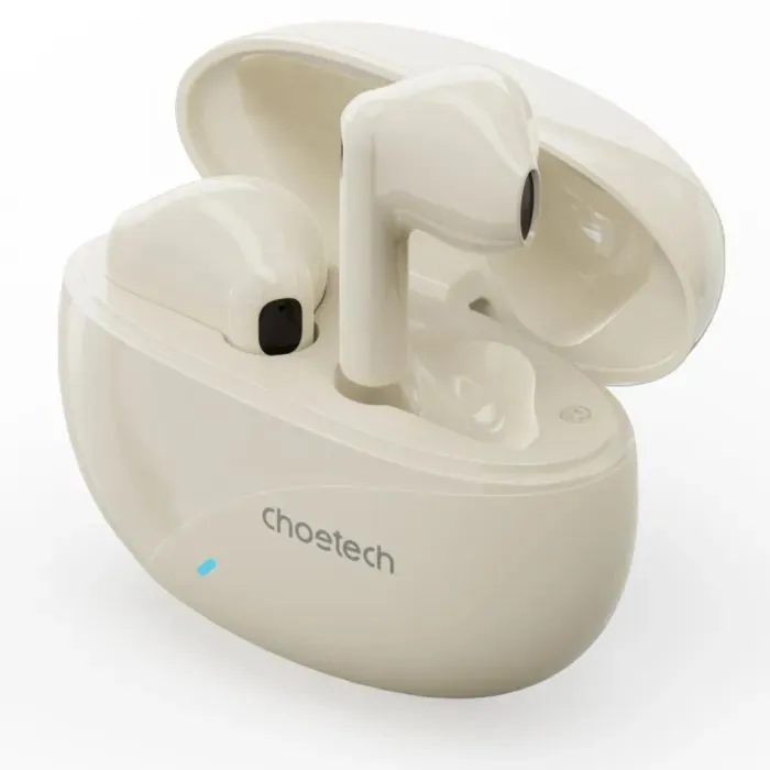 Навушники Choetech TWS Oval Beige (BH-T24-SK) - Image 1