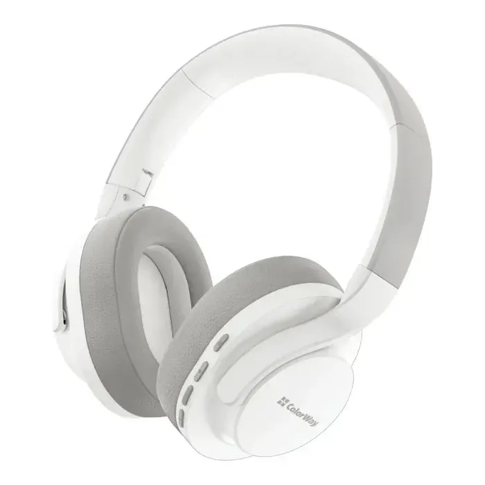 Навушники ColorWay Aero ANC White/Gray (CW-HBT02WT) - Image 1