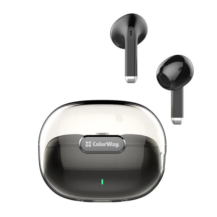 Навушники ColorWay Slim TWS-2 Earbuds Black (CW-TWS2BK) - Image 1
