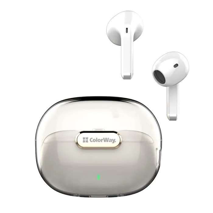 Навушники ColorWay Slim TWS-2 Earbuds White (CW-TWS2WT) - Image 1