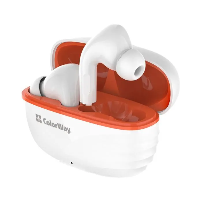 Навушники ColorWay Slim TWS-5 Earbuds White (CW-TWS5WT) - Image 1
