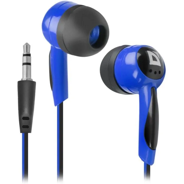 Навушники Defender Basic 604 Black-Blue (63608) - Image 1