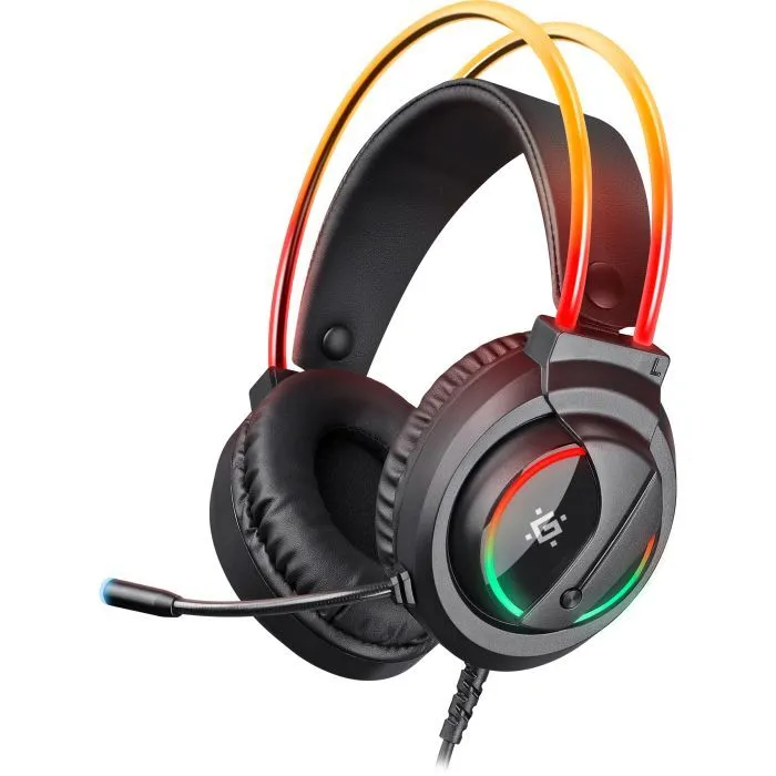 Навушники Defender Flame RGB Black (64555) - Image 1