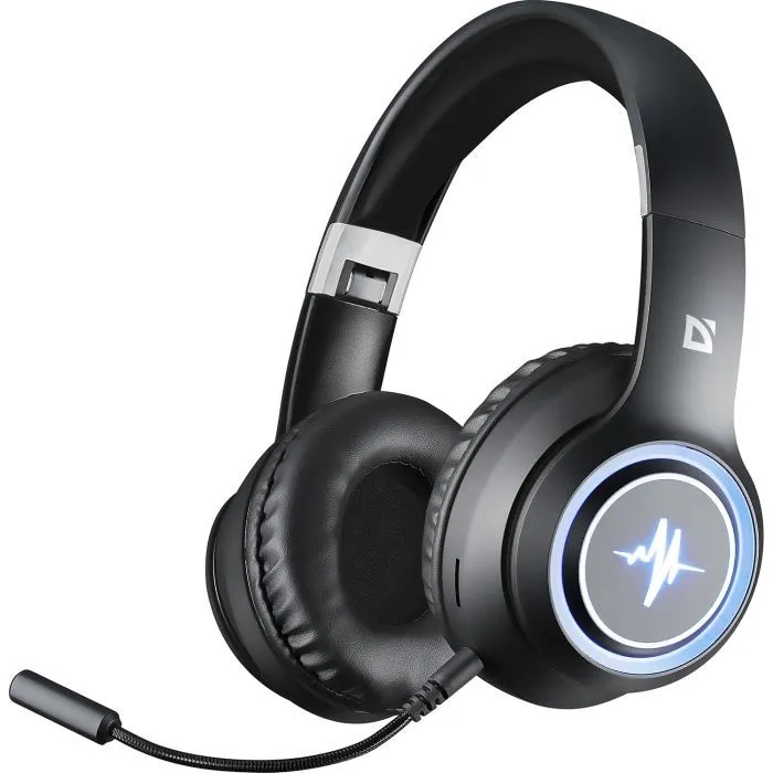 Навушники Defender FreeMotion B571 Bluetooth LED Black (63572) - Image 1