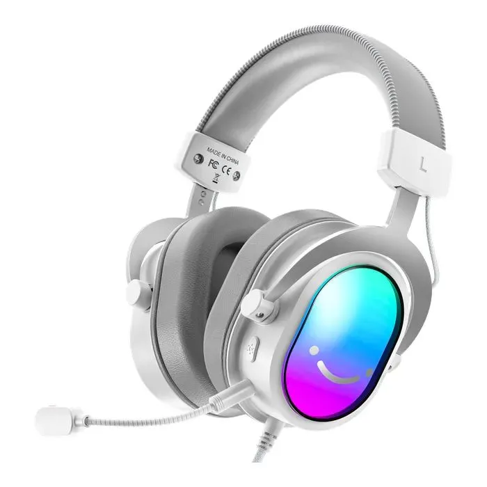 Навушники Fifine H16 7.1 RGB White (H16W) - Image 1