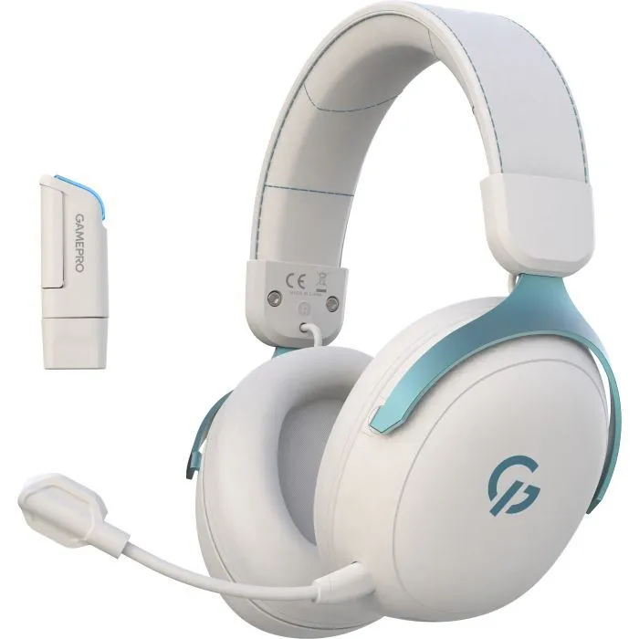 Навушники GamePro Asgard Freya Pro Wireless White/Blue (HSW201WB) - Image 1