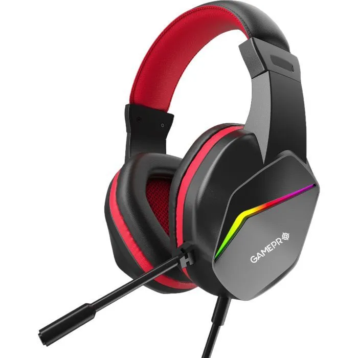 Навушники GamePro HS311 RGB Black/Red (HS311) - Image 1