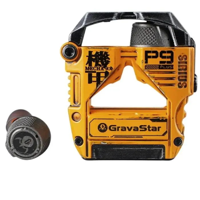 Навушники GravaStar Sirius P9 Plus War Damaged Yellow (GSP9PLUS_YLW) - Image 1