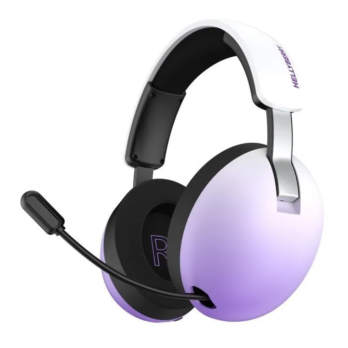 Навушники Hator Hellyberry HH30 PRO Wireless White-Violet (HH30_PRO_wireless_WV) - Image 1