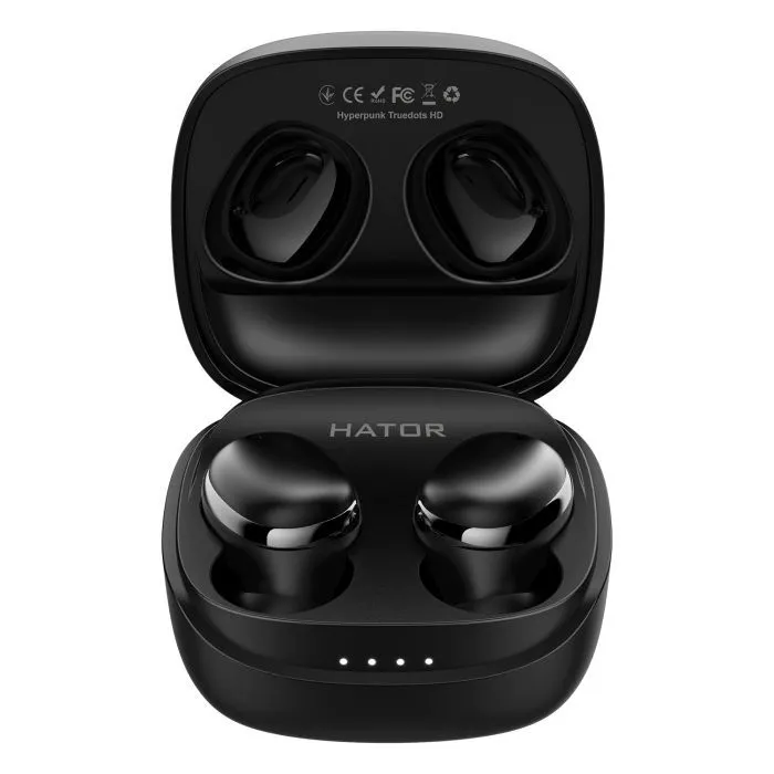 Навушники Hator Hyреrpunk Truedots SyncHUB Black (HTA411) - Image 1