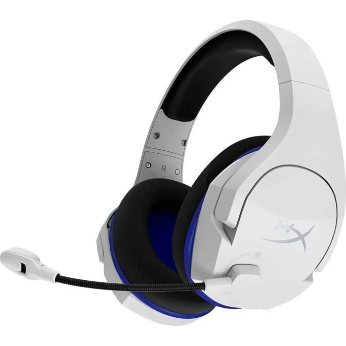 Навушники HyperX Cloud Stinger Core Wireless PS4/PS5 White/Blue (4P5J1AA) - Image 1