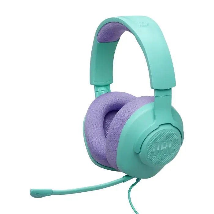 Навушники JBL Quantum 100M2 Cyan (JBLQTUM100M2CYN) - Image 1