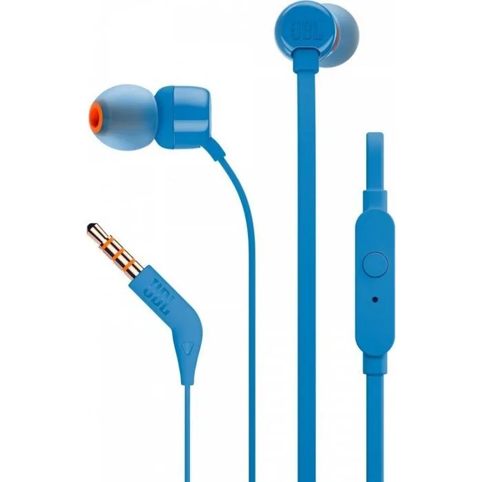 Навушники JBL T110 Blue (JBLT110BLU) - Image 1