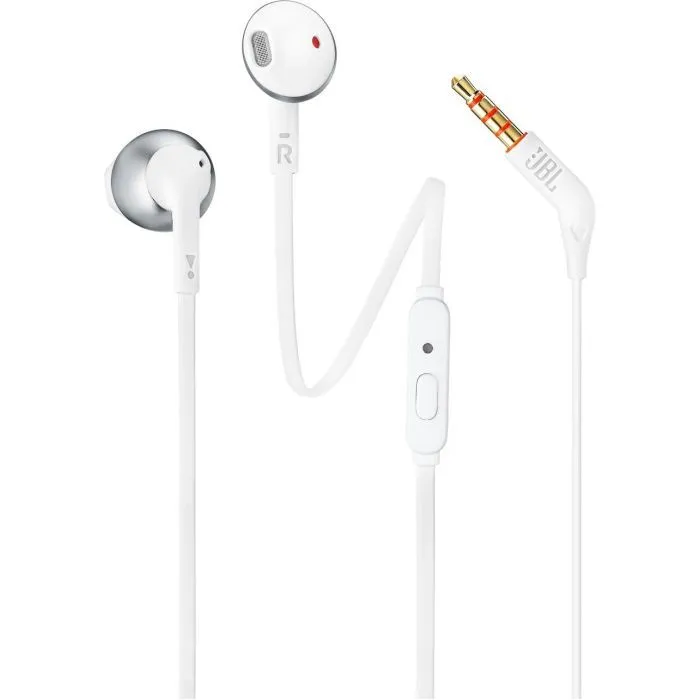 Навушники JBL T205 Silver (JBLT205CRM) - Image 1