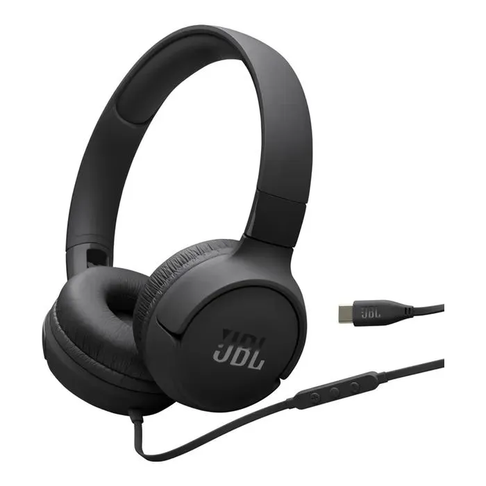 Навушники JBL Tune 520C USB-C Black (JBLT520CBLK) - Image 1