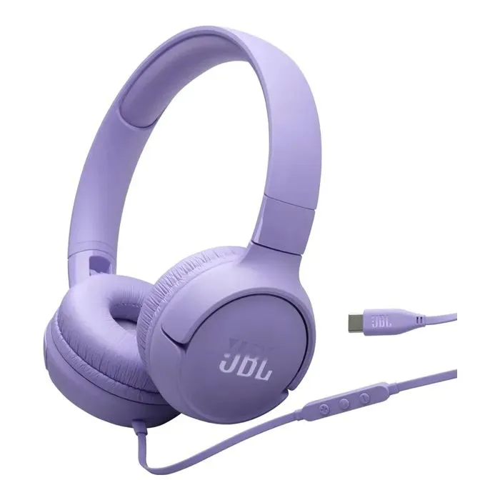 Навушники JBL Tune 520C USB-C Purple (JBLT520CPUR) - Image 1