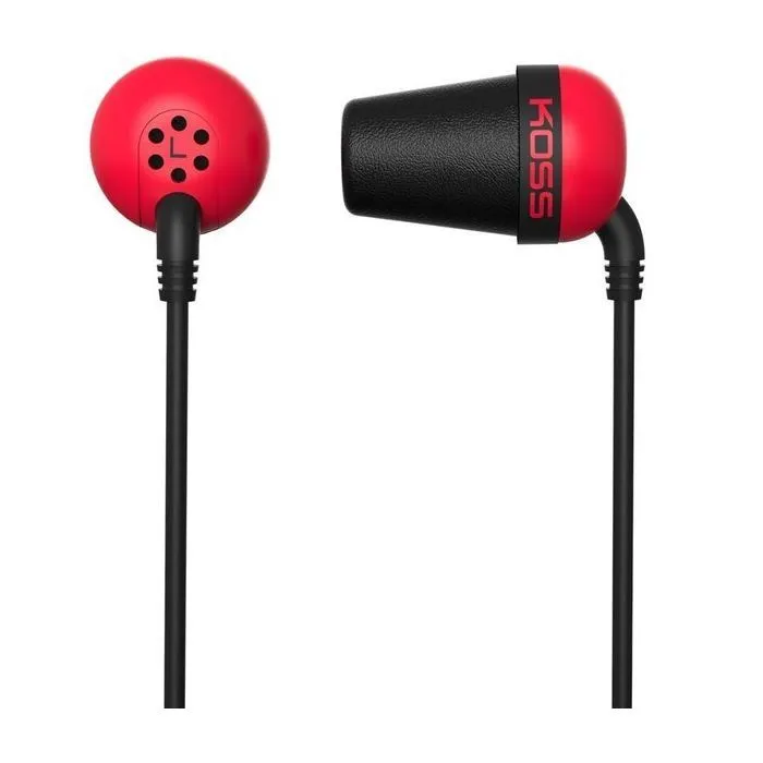 Навушники Koss The Plug Noise Isolating Red (196768.101) - Image 1