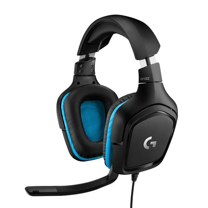Навушники Logitech G432 7.1 Surround Sound Wired Gaming Headset (981-000770) - Image 1