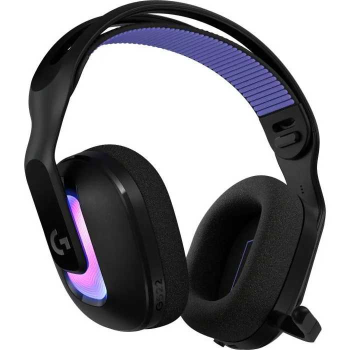 Навушники Logitech G522 Lightspeed Wireless Gaming Headset Black (981-001544) - Image 1