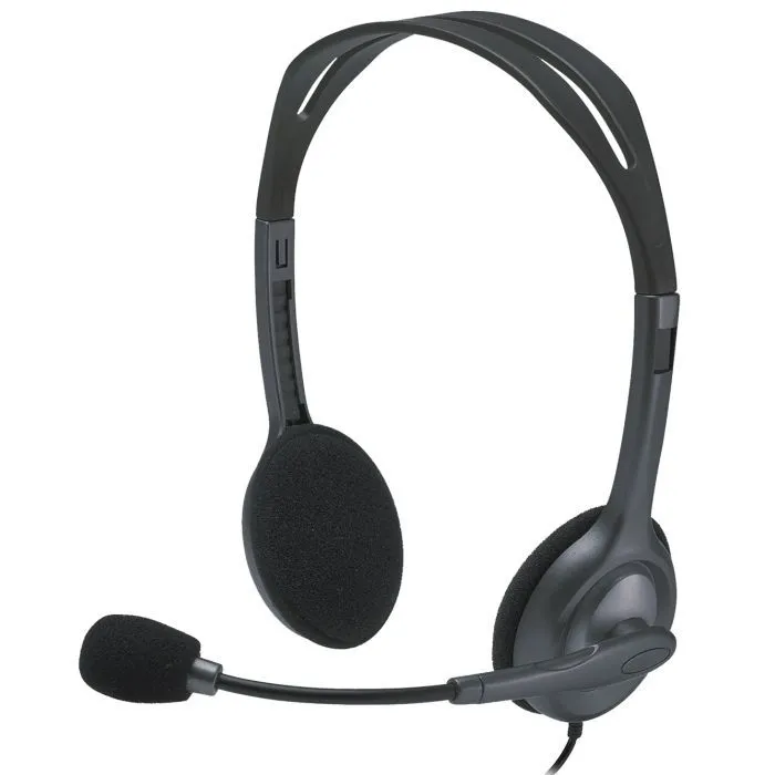 Навушники Logitech H111 Stereo Headset with 1*4pin jack (981-000593) - Image 1