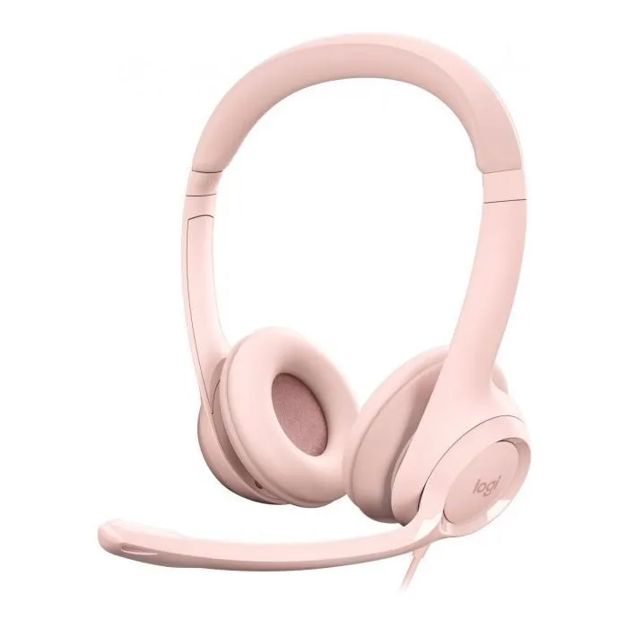 Навушники Logitech H390 USB Rose (981-001281) - Image 1