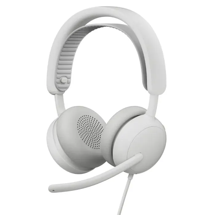 Навушники Logitech Zone Wired 2 USB White (981-001621) - Image 1