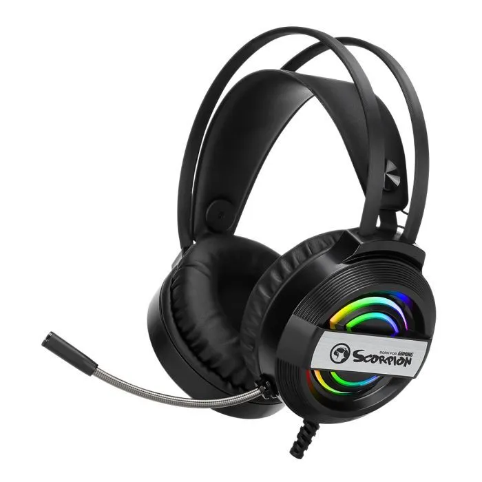 Навушники Marvo HG8902 Multi-LED Black (HG8902) - Image 1
