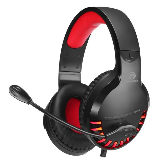 Навушники Marvo HG8932 LED Black/Red (HG8932) - Image 1