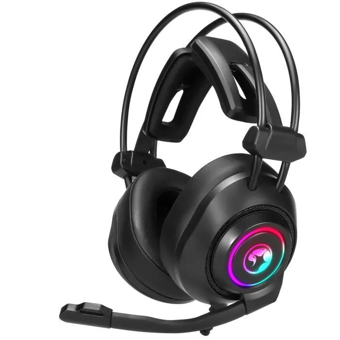 Навушники Marvo HG9056 7 colors-LED 7.1 Black (HG9056) - Image 1