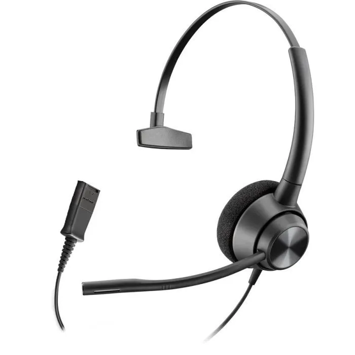 Навушники Poly EncorePro 310 Quick Disconnect Black (77T43AA) - Image 1