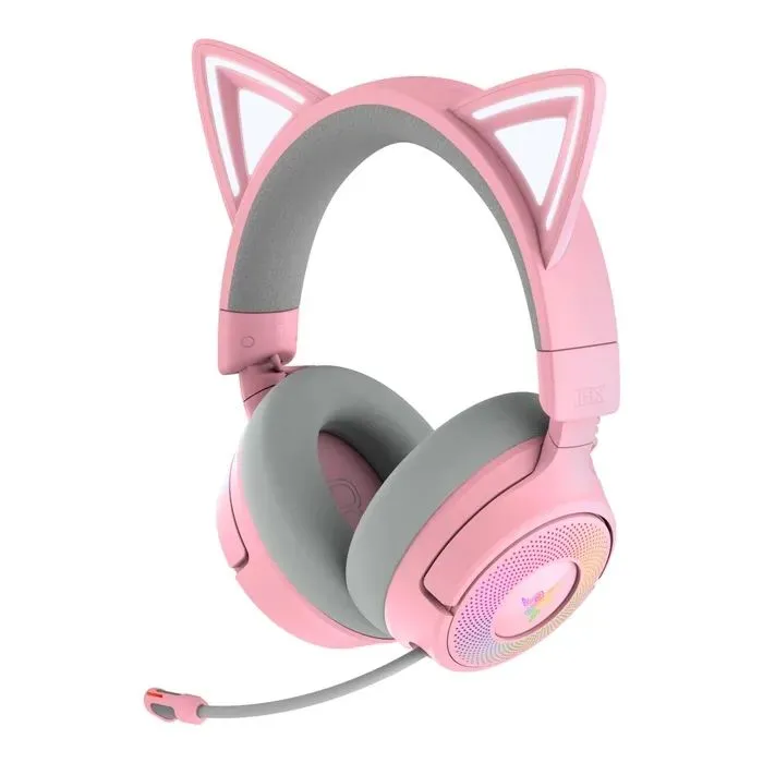 Навушники Razer Kraken Kitty V3 PRO Quartz USB Pink (RZ04-05170200-R3M1) - Image 1