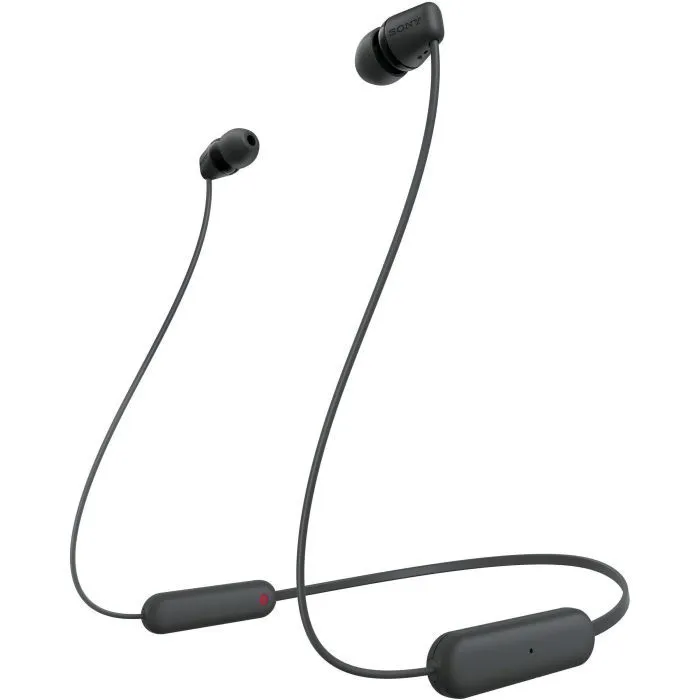 Навушники Sony WI-C100 Black (WIC100B.CE7) - Image 1