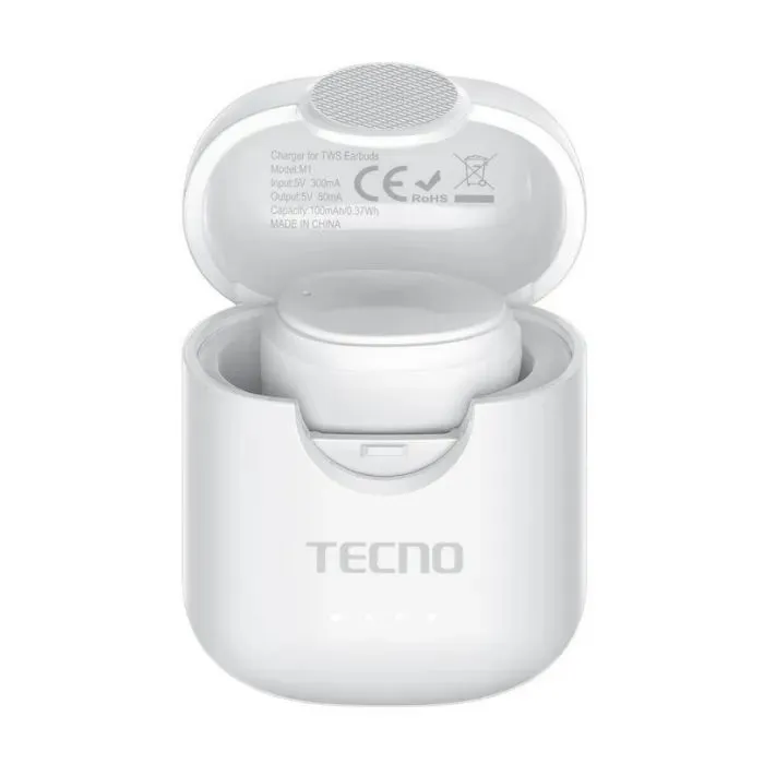 Навушники Tecno Minipods M1 Mono White (4895180759475)