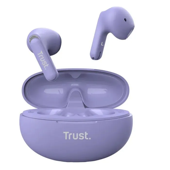 Навушники Trust Yavi Earphones Wireless Purple (25299) - Image 1