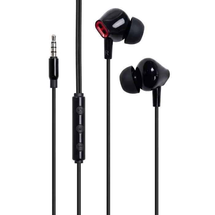 Навушники Vention Echo Lite 3.5mm In-Ear Wired Black (GBABAV) - Image 1