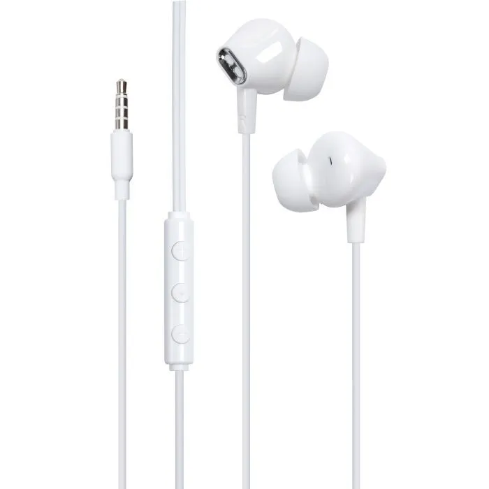 Навушники Vention Echo Lite 3.5mm In-Ear Wired White (GBAWAV)