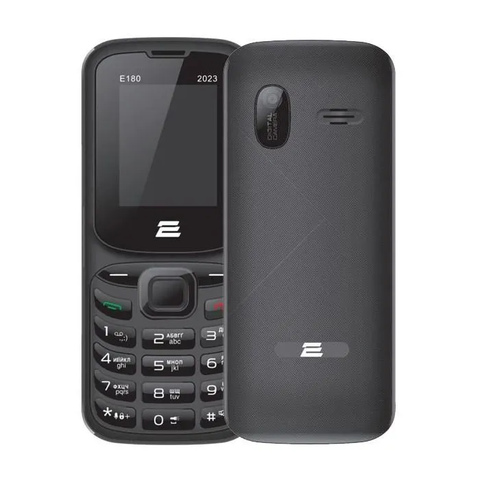 Мобільний телефон 2E E180 2023 Black (688130251044)