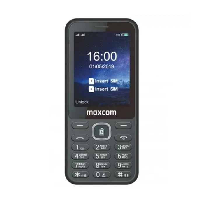 Мобільний телефон Maxcom MM814 Type-C Black (5908235977720)